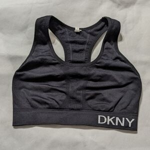 DKNY Sport Black Sports Bra - size S/M